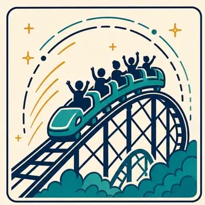 Illustrated ride stamp