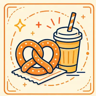 Illustration of food and drink memory
